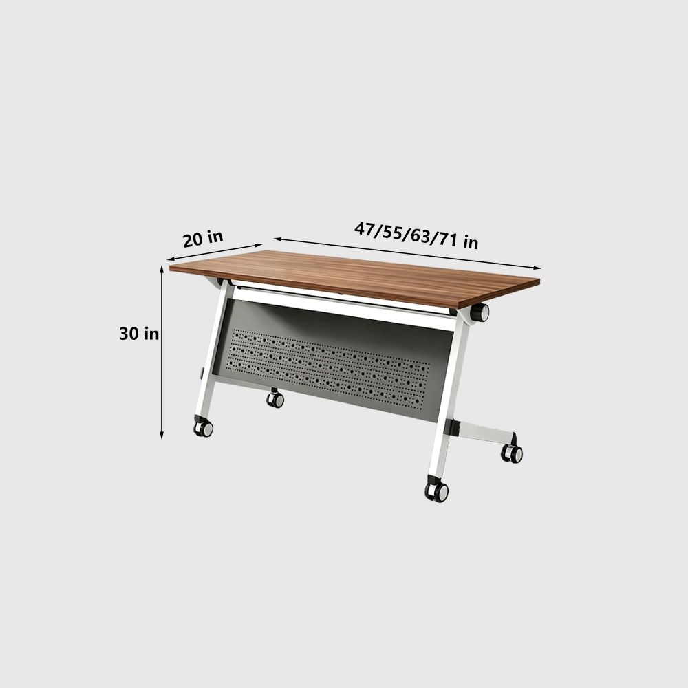 Foldable Rolling Conference Table – Portable Office Conference Table for Meetings - image 8