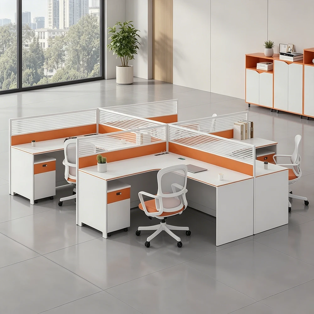 Cubicle Desk Workstations for Office Employees - image 3