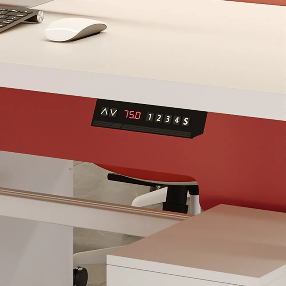 Sleek Electric Standing Desk for Office – Modern Adjustable Height Work Table - image 4