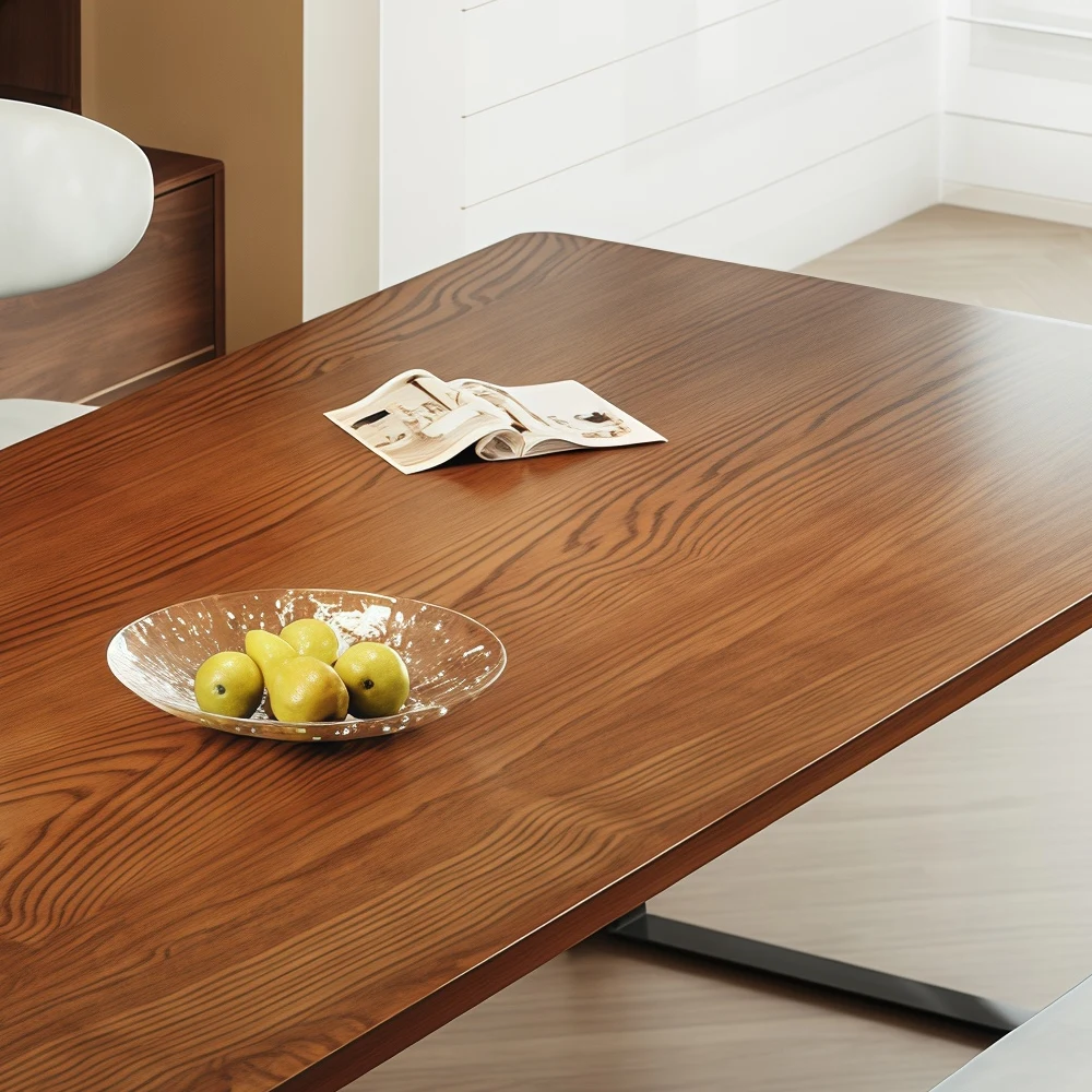 Adjustable Height Conference Table – Modern Minimalist Long Workstation - image 4
