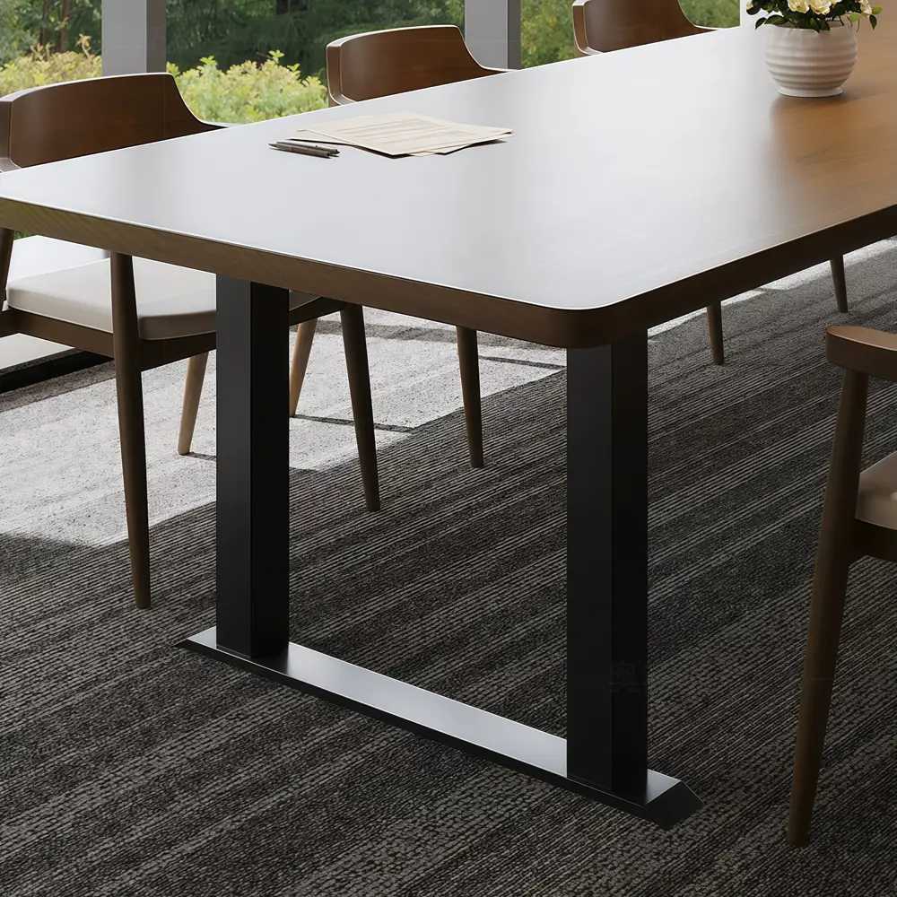 Height Adjustable Executive Meeting Desk — Electric Sit Stand Table for Healthy Collaboration - image 4