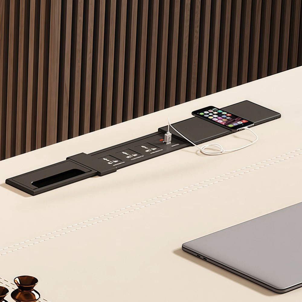 Motorized Rising Meeting Table – Ergonomic Electric Desk for Dynamic Teams - image 5