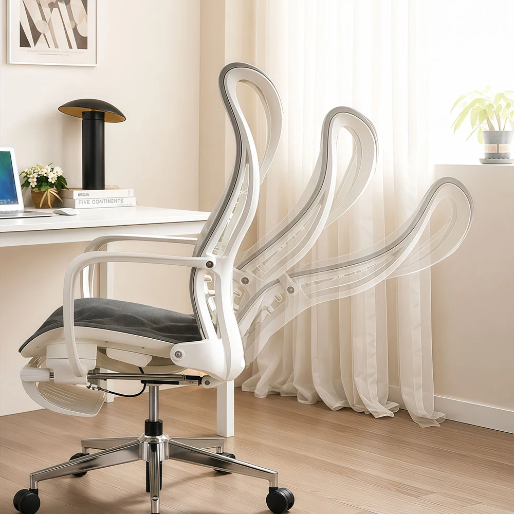 Breathable Recliner Chair with Footrest – Adjustable Back Support for Relaxing - image 5