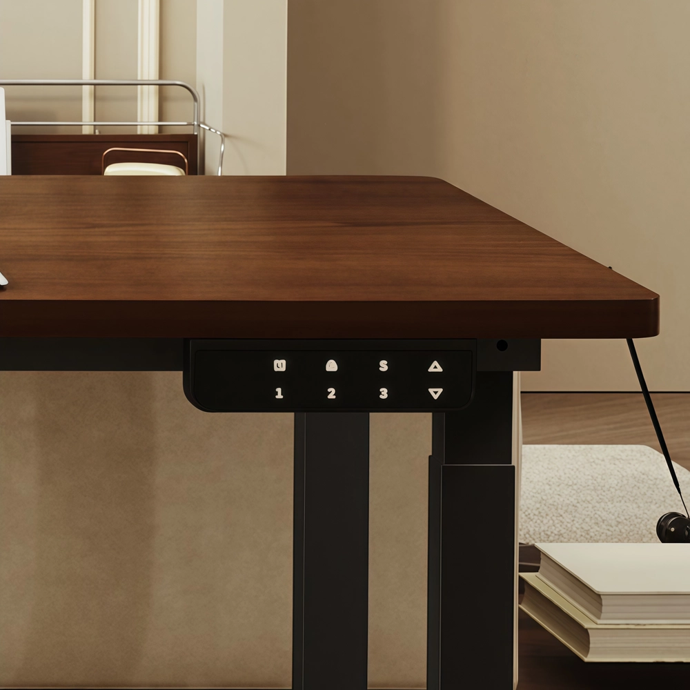 Adjustable Height Conference Table – Modern Minimalist Long Workstation - image 5
