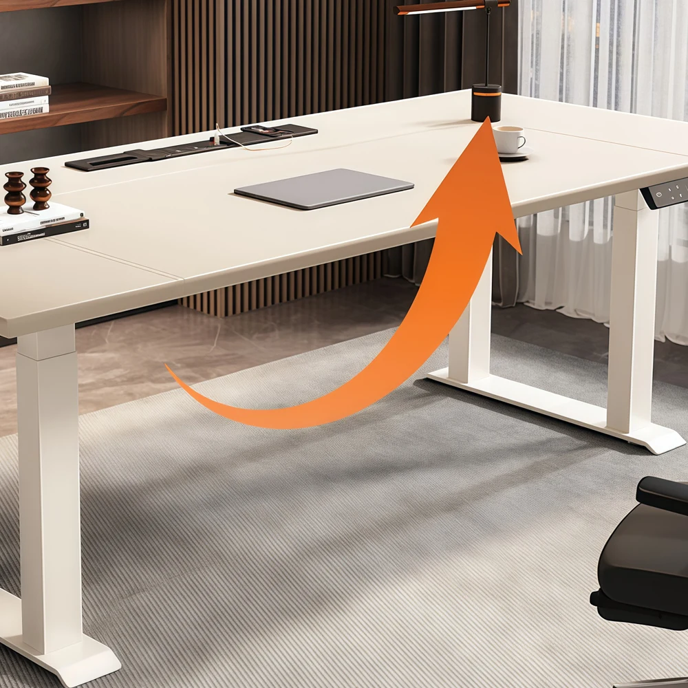 Electric Sit Stand Conference Table — Height Adjustable Desk for Productive Meetings - image 6
