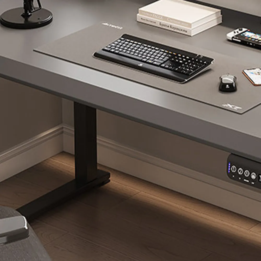 Long Electric Standing Desk — Adjustable Height Modern Office Workstation - image 6