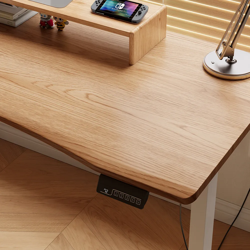 Solid Wood Electric Lift Desk - image 6
