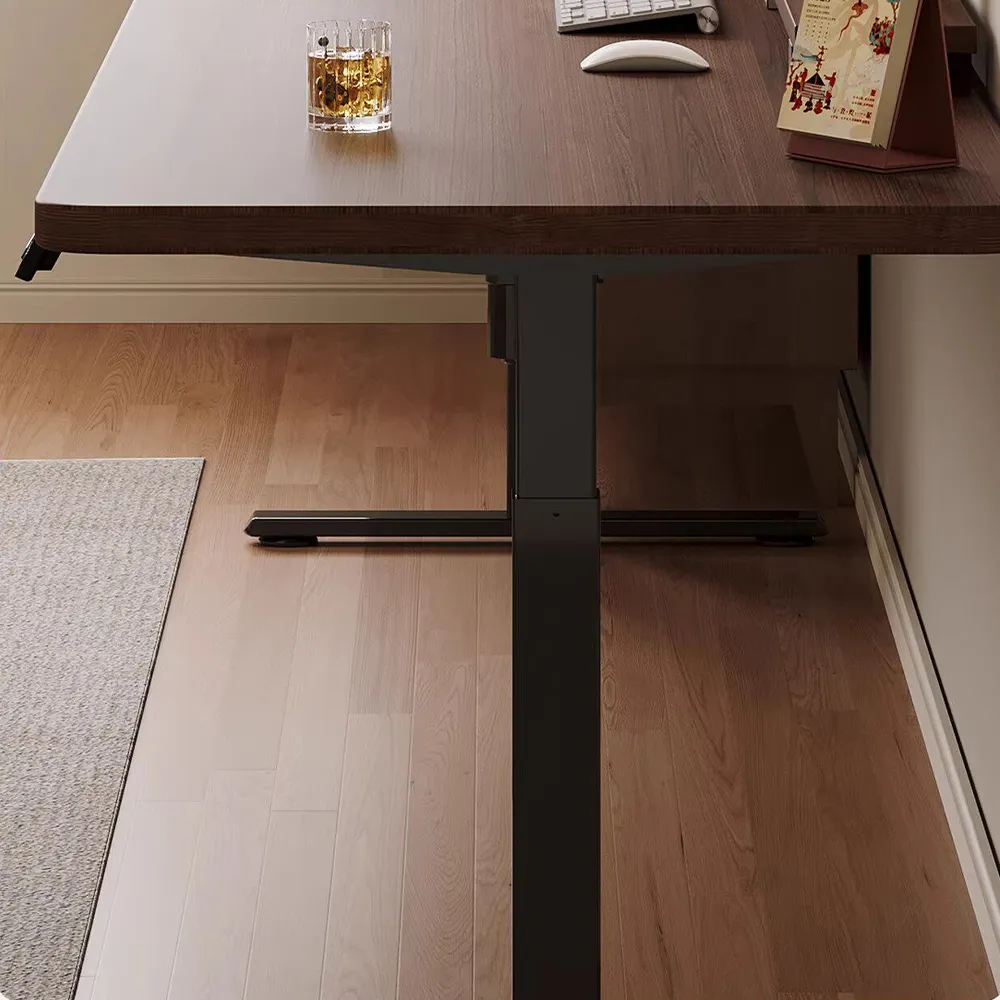 Premium Solid Wood Electric Standing Workstation - image 4