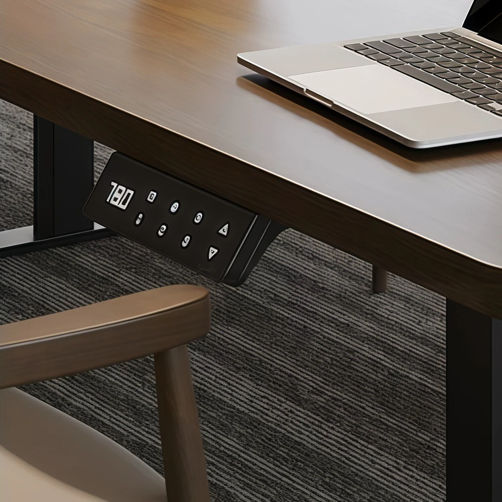 Height Adjustable Executive Meeting Desk — Electric Sit Stand Table for Healthy Collaboration - image 6