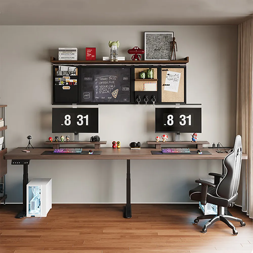 Dual Person Electric Height Adjustable Desk - image 2