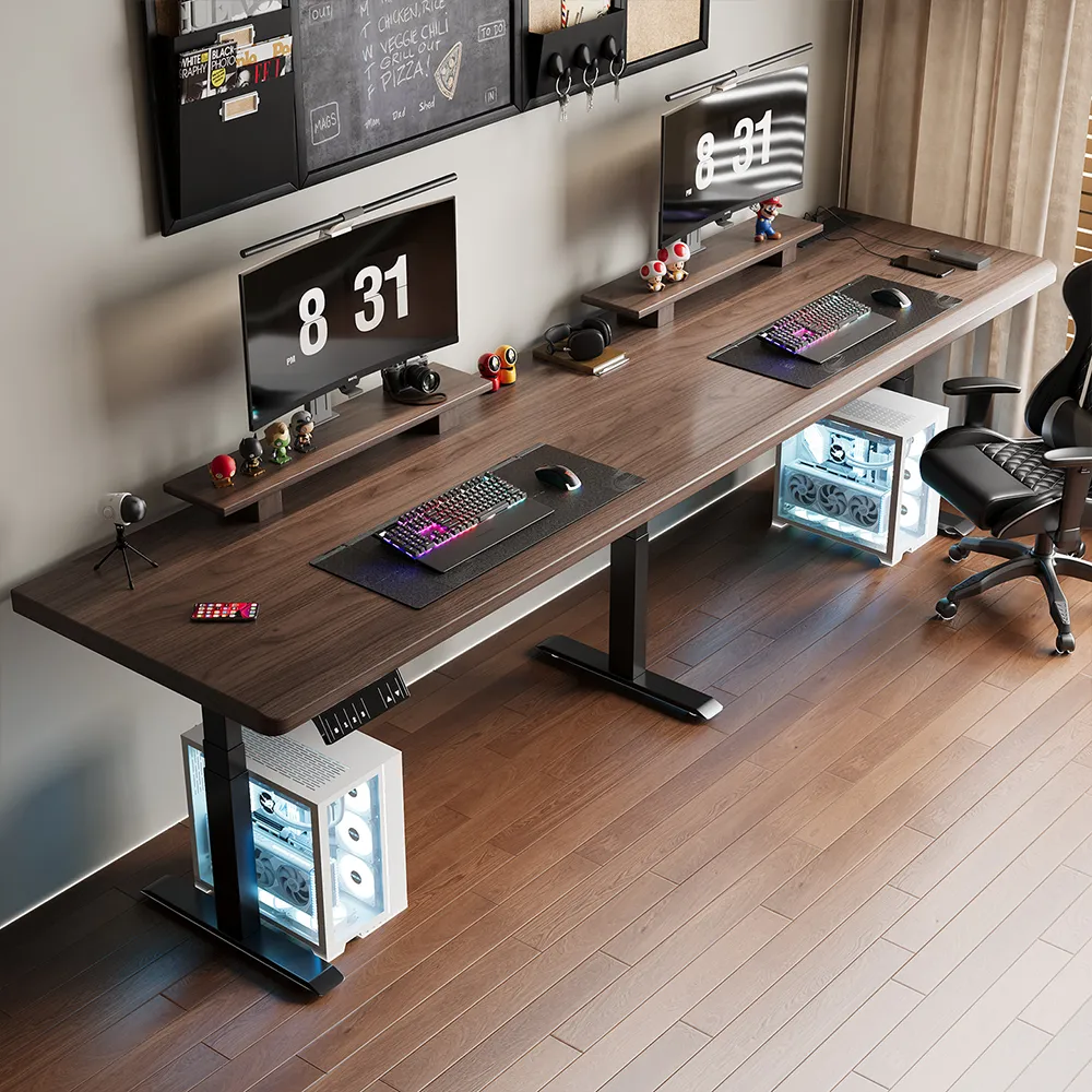 Dual Person Electric Height Adjustable Desk - image 3