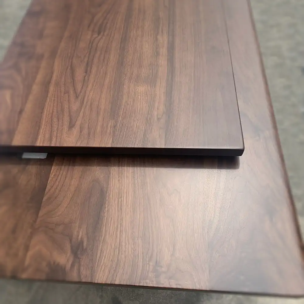 Electric Height Adjustable L-Shaped Standing Desk for Office - image 4
