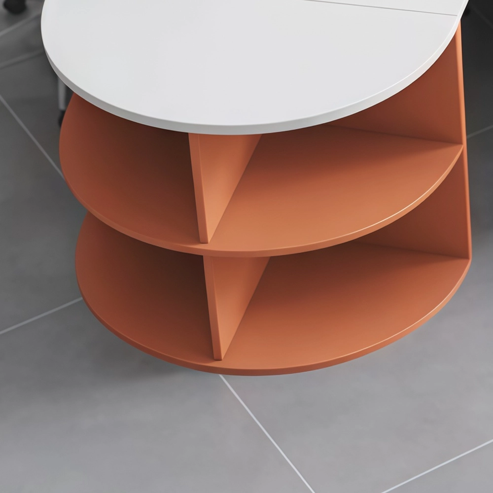Irregular Shape Office Workstation for Staff - image 3