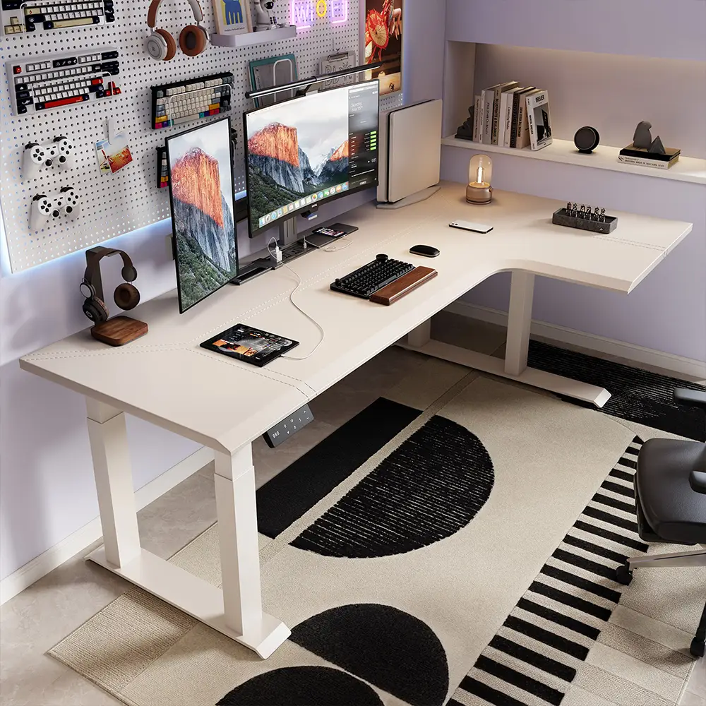 L-Shaped Electric Standing Desk - image 2