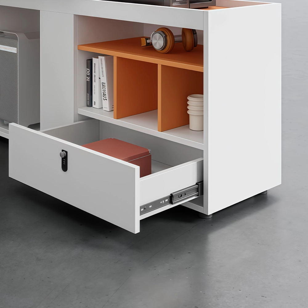 Office Desk with Secure Password Lock Drawer - image 4