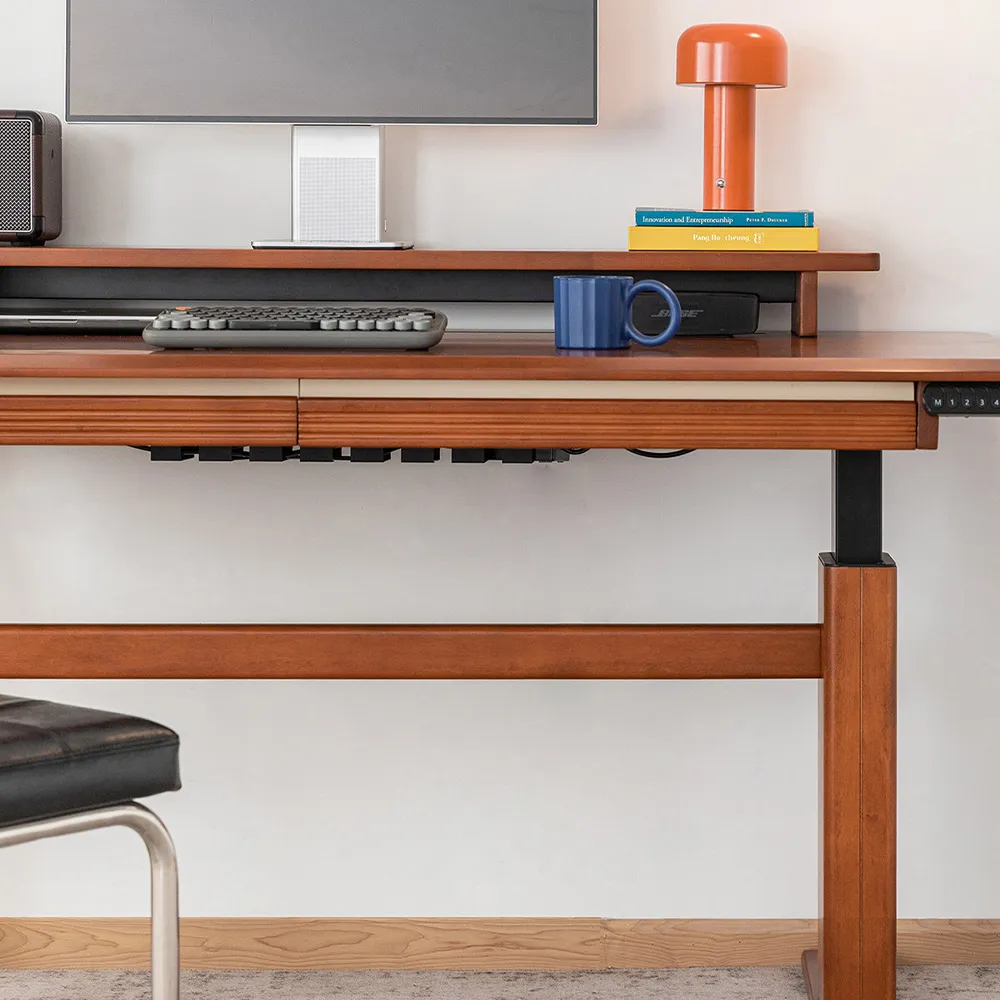Rectangular Office Computer Desk for Ergonomic Workstation - image 3