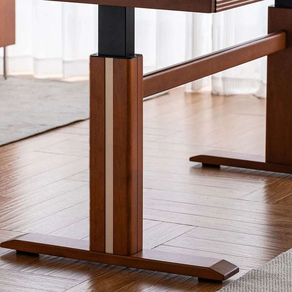 Rectangular Office Computer Desk for Ergonomic Workstation - image 4