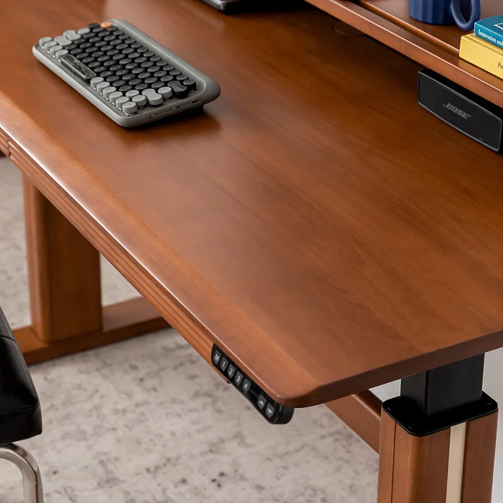 Rectangular Office Computer Desk for Ergonomic Workstation - image 5