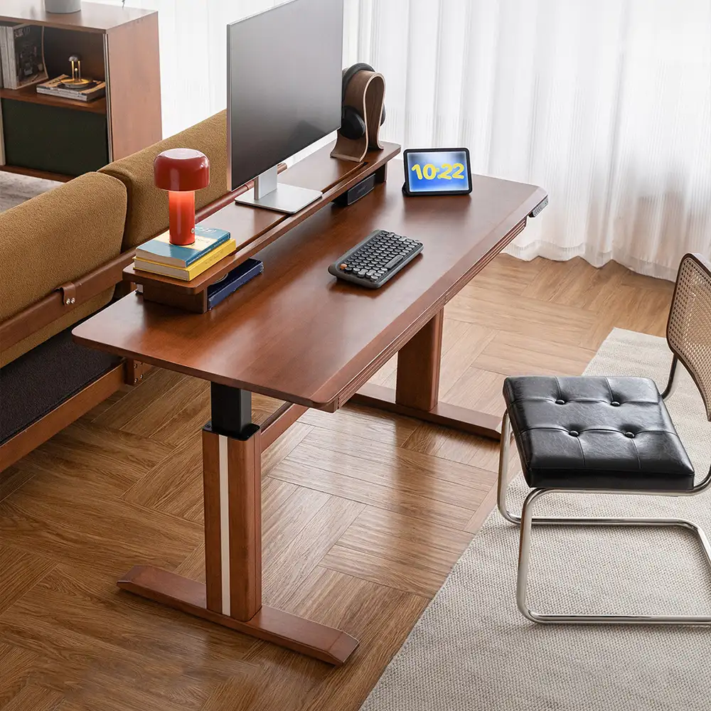 Rectangular Office Computer Desk for Ergonomic Workstation - image 2