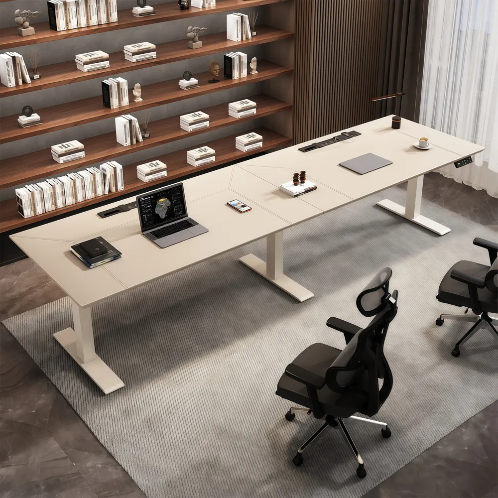 Motorized Rising Meeting Table – Ergonomic Electric Desk for Dynamic Teams - image 2