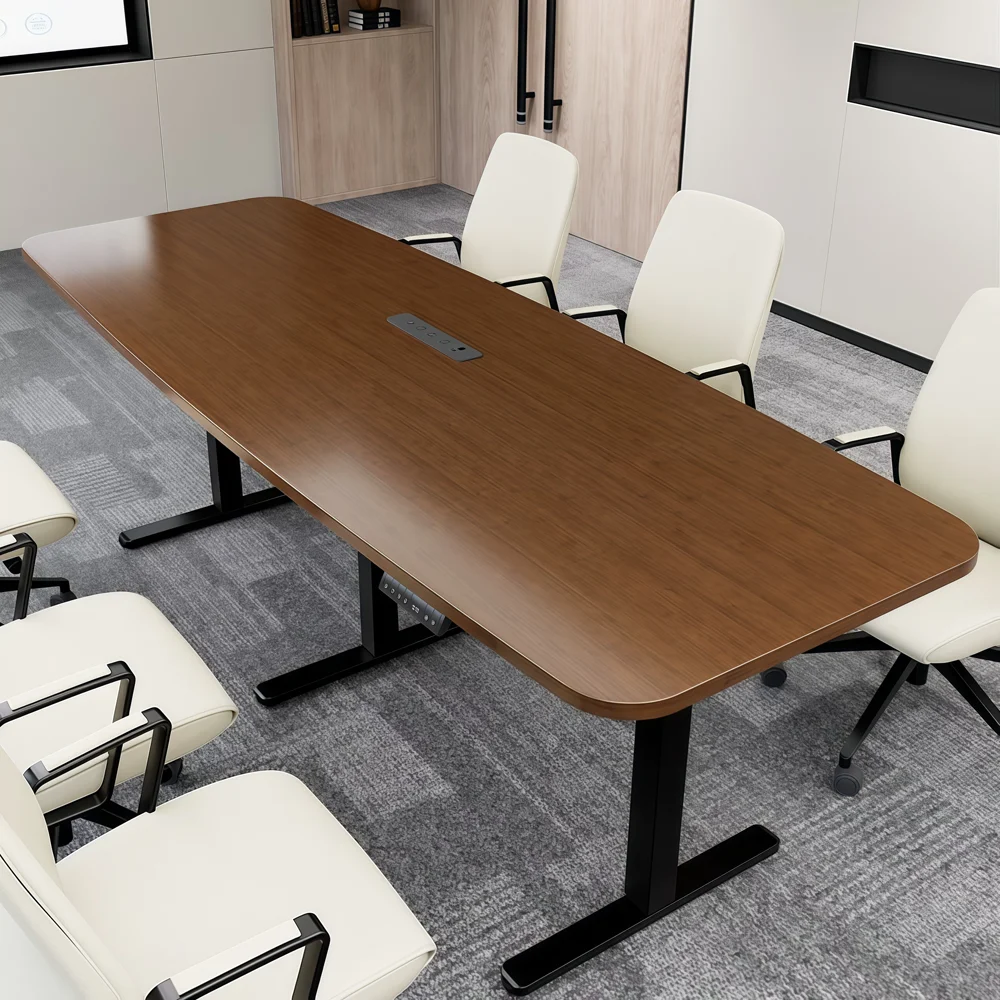 Premium Electric Lift Conference Table – Quiet Stable for Agile Workplaces - image 2