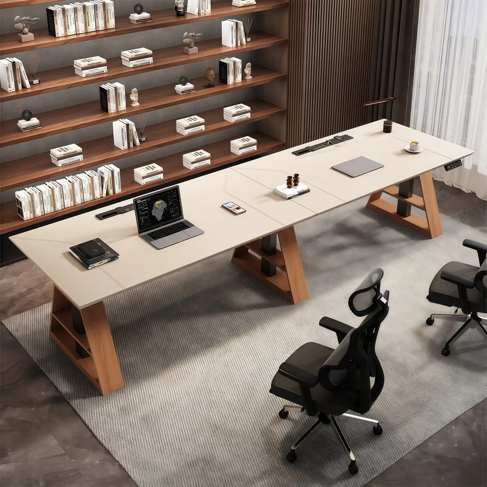 Powerful Electric Standing Desk for Meetings – Ergonomic Lift Table for Collaborative Workspaces - image 2