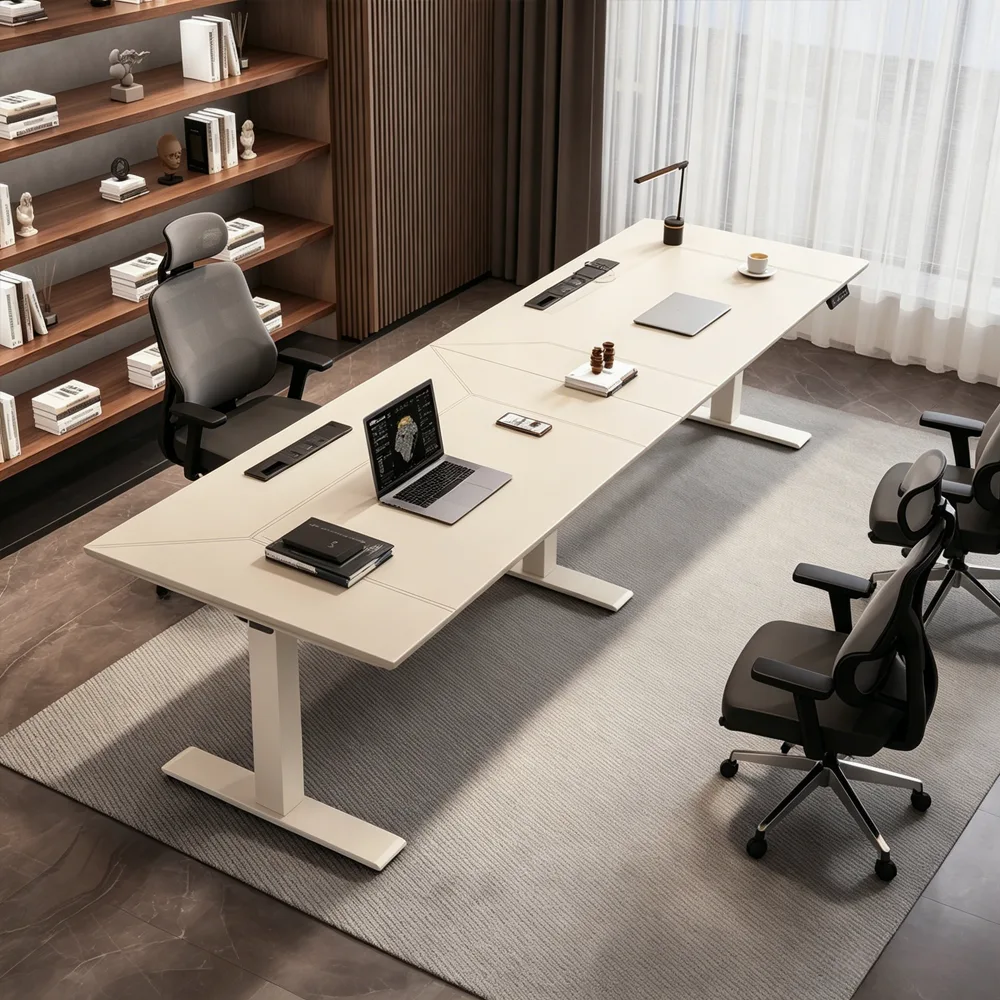 Motorized Rising Meeting Table – Ergonomic Electric Desk for Dynamic Teams - image 3