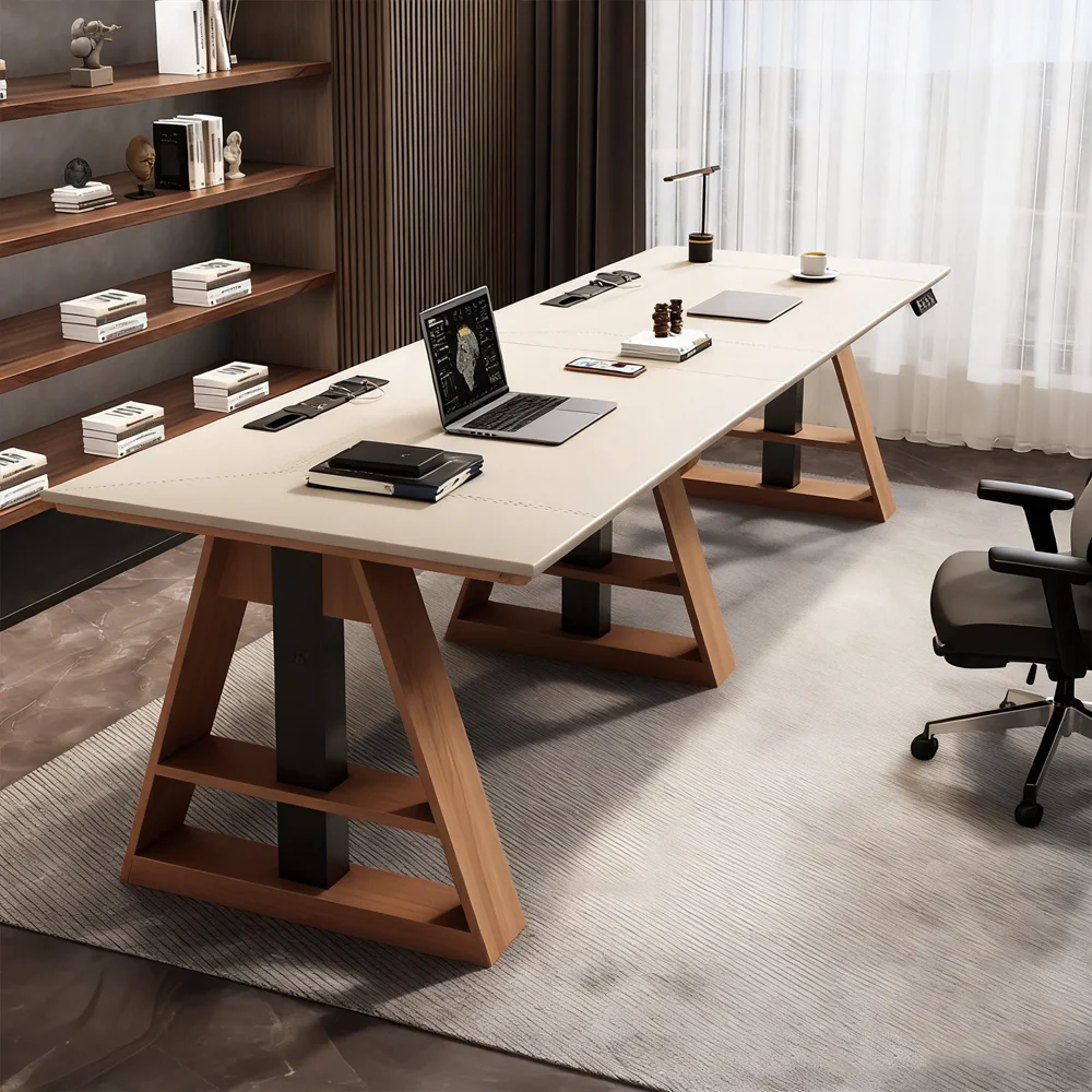 Powerful Electric Standing Desk for Meetings – Ergonomic Lift Table for Collaborative Workspaces - image 3