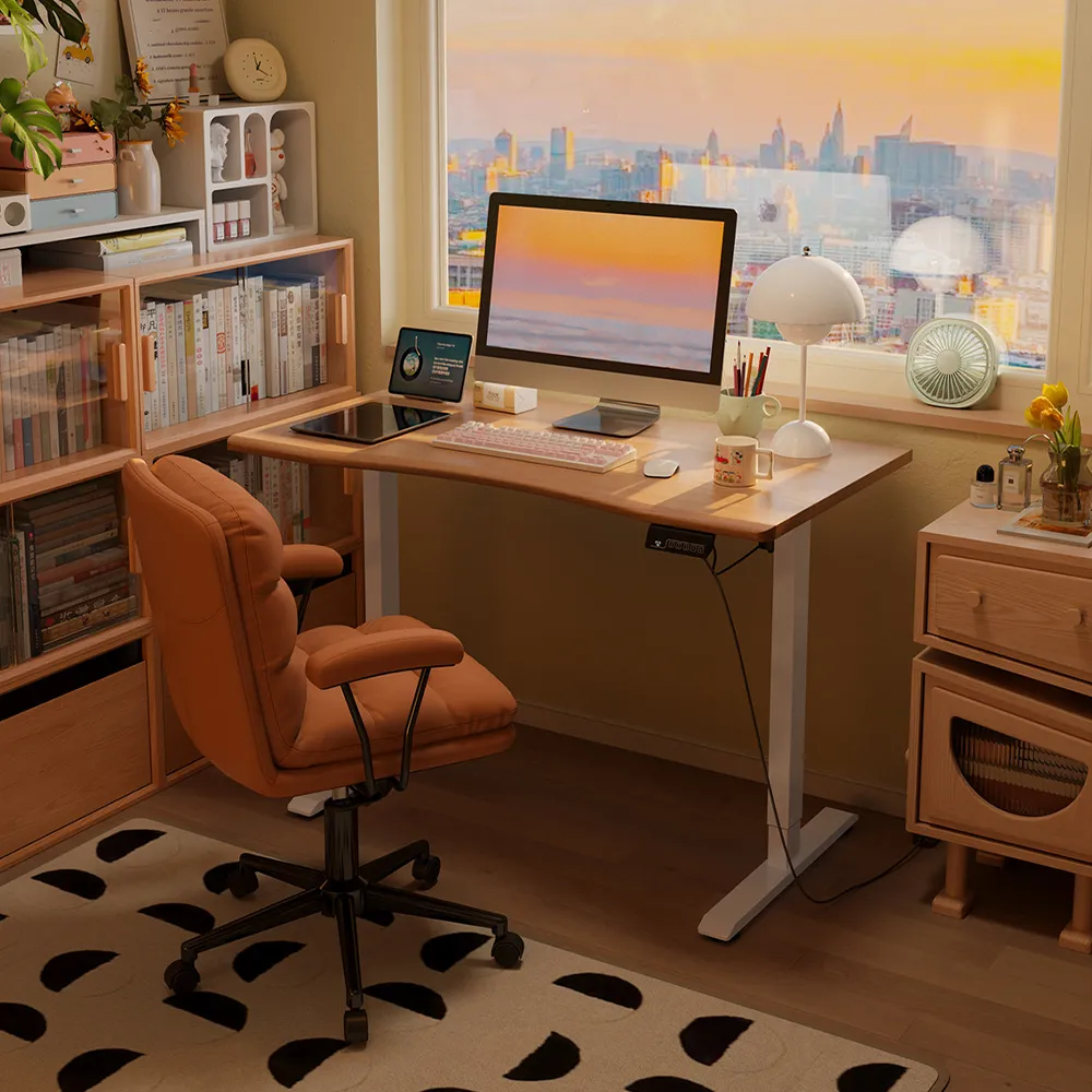 Solid Wood Electric Lift Desk - image 3