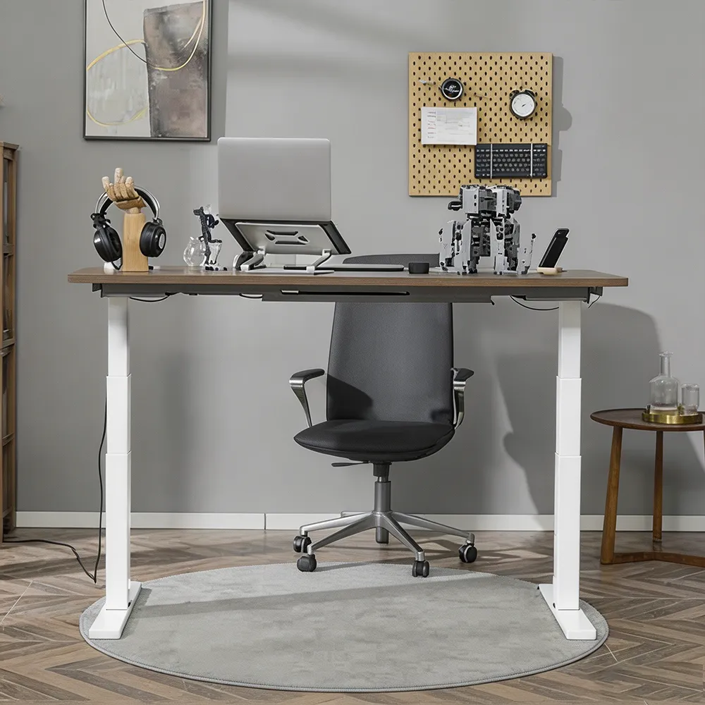 Height Adjustable Modern Simple Office Desk – Ergonomic Standing Workstation - image 3