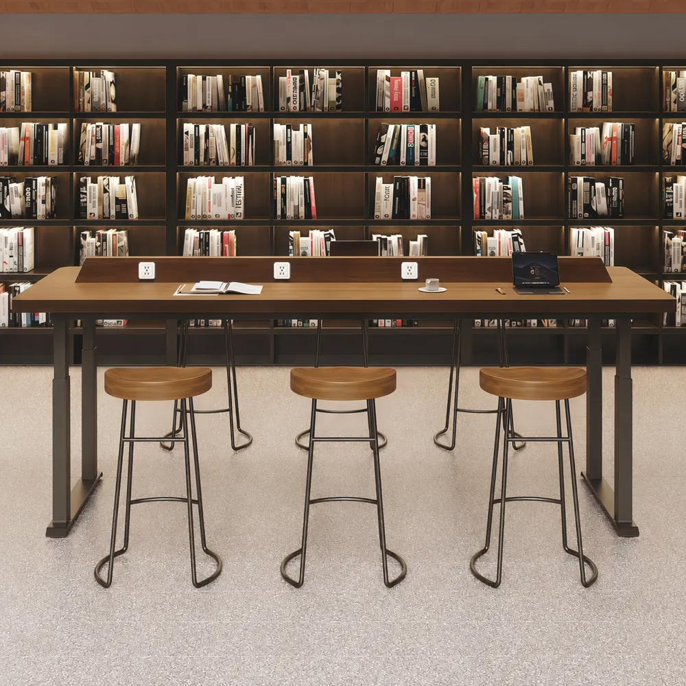 Smart Electric Sit Stand Table for Meetings – Programmable Height Control for Collaborative Work - image 3
