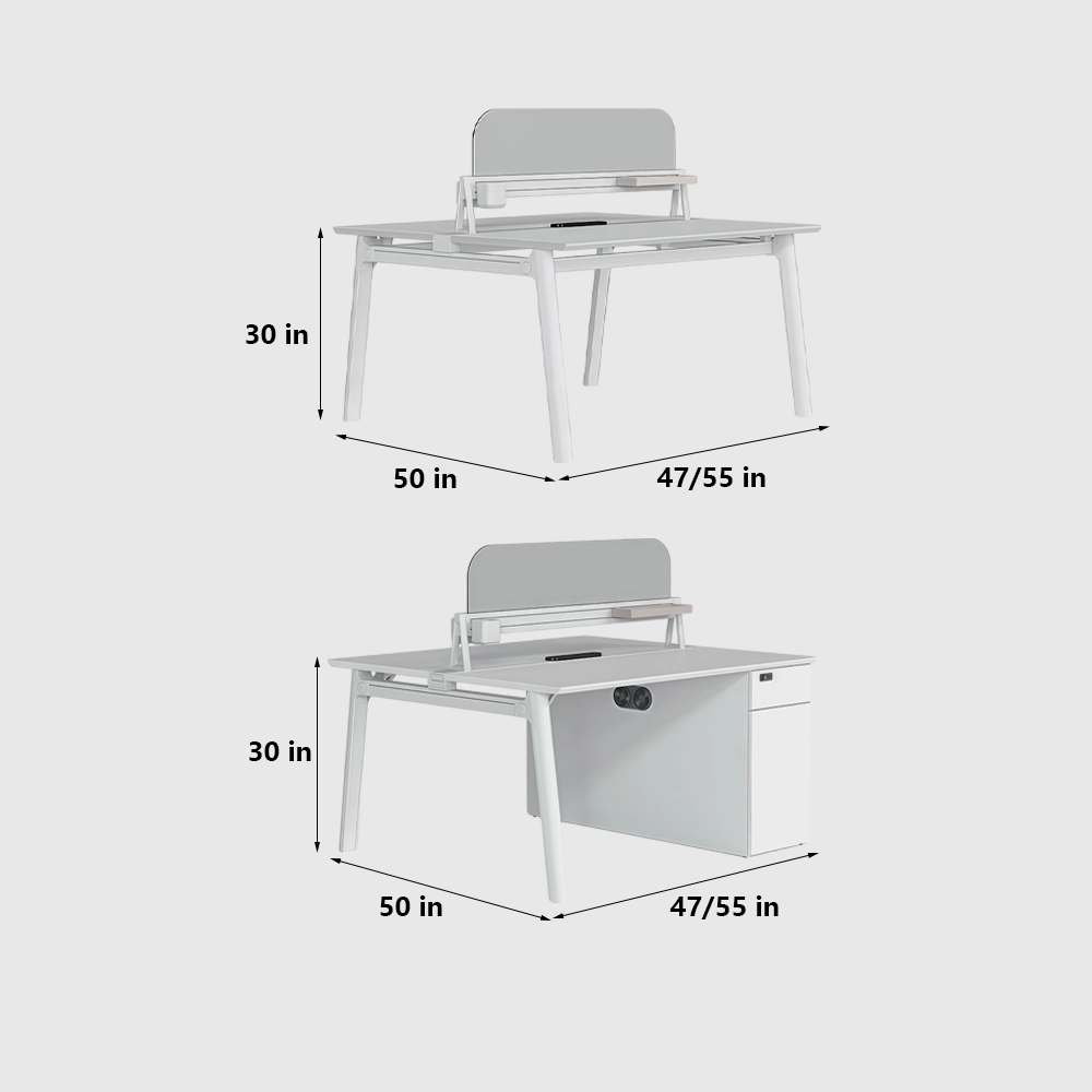 Simple & Modern Staff Desk for Office Furniture - image 7