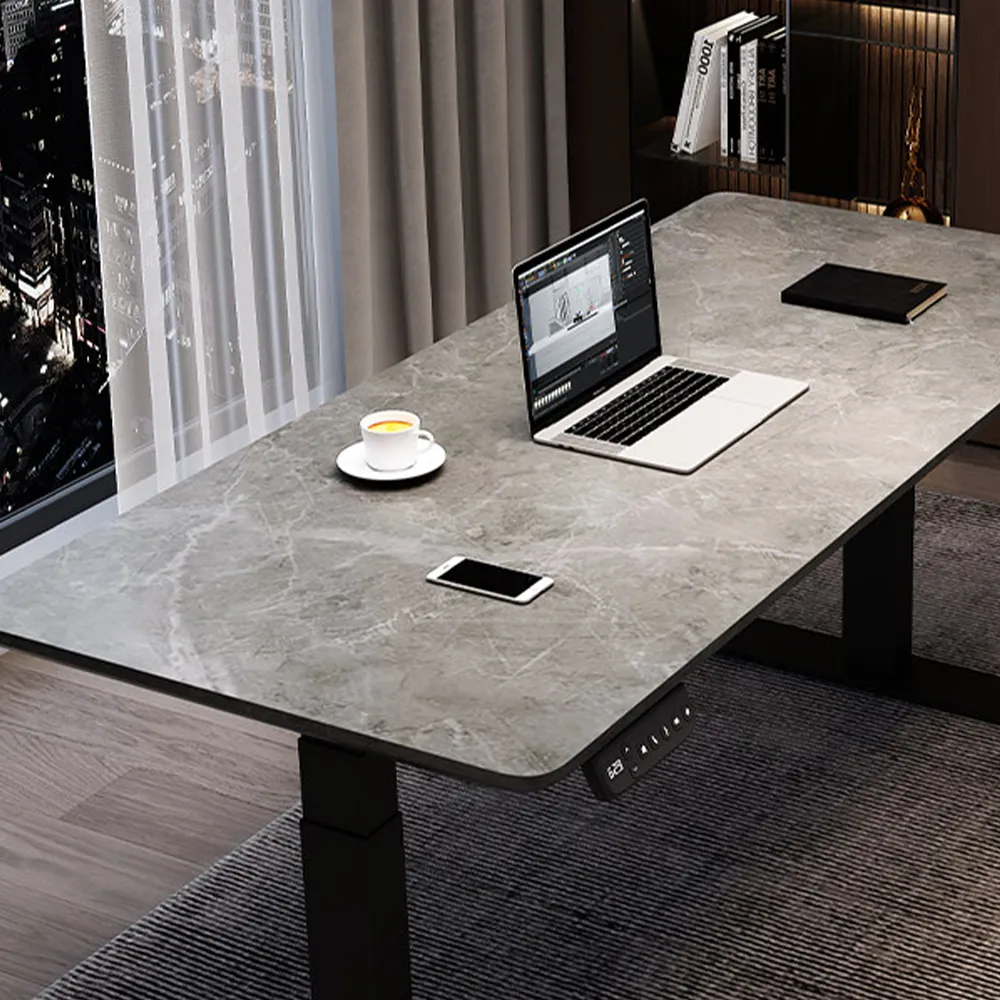 Sit Stand Computer Desk for Office Workstation - image 5