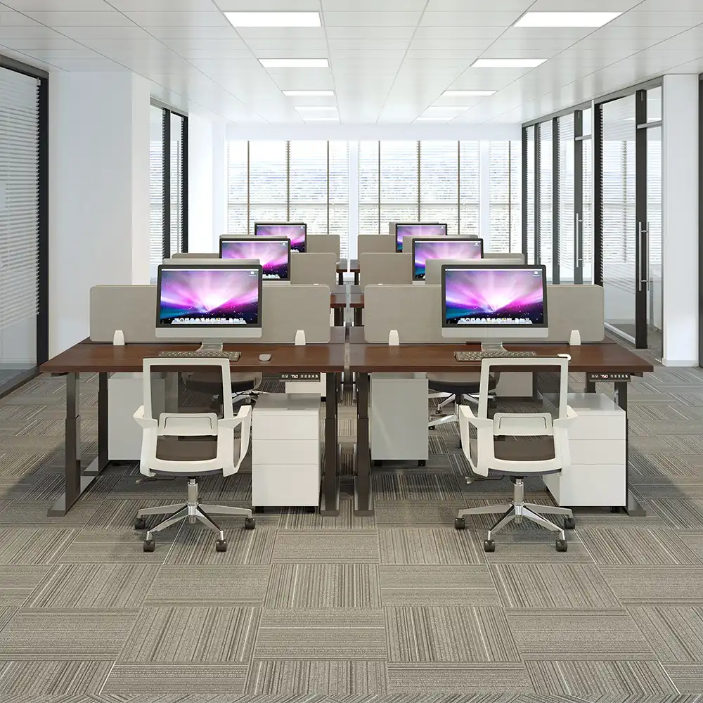 Sit Stand Workstation for Office Employees - image 2