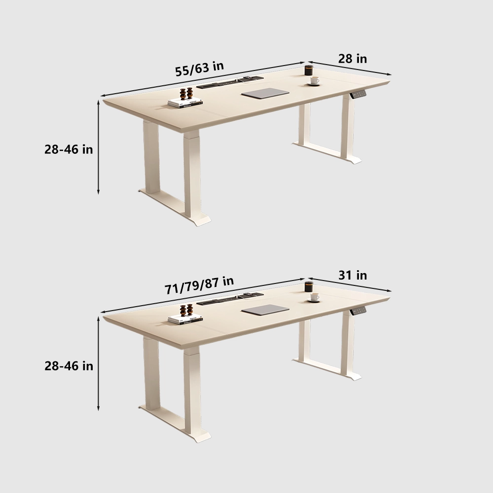 Electric Sit Stand Conference Table — Height Adjustable Desk for Productive Meetings - image 7
