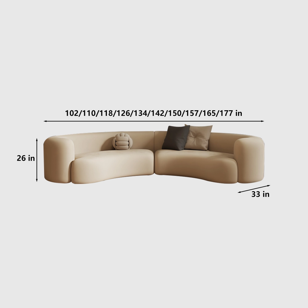 Reception Seating with Curved Sofa – Welcoming & Space-Efficient Design - image 7