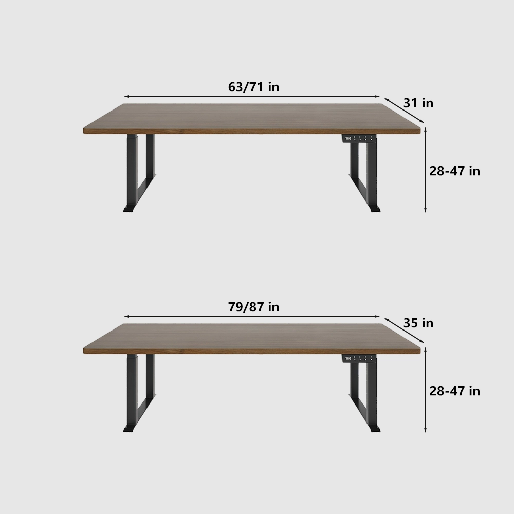Height Adjustable Executive Meeting Desk — Electric Sit Stand Table for Healthy Collaboration - image 7