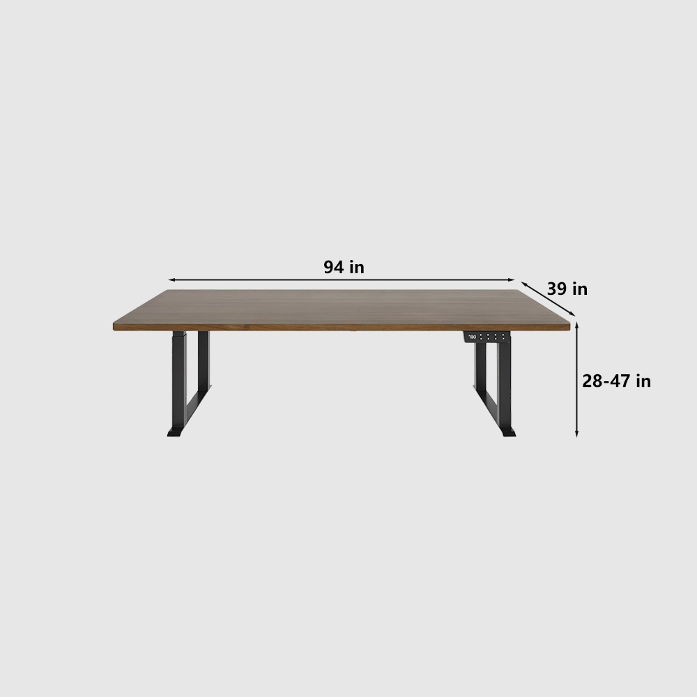 Height Adjustable Executive Meeting Desk — Electric Sit Stand Table for Healthy Collaboration - image 8