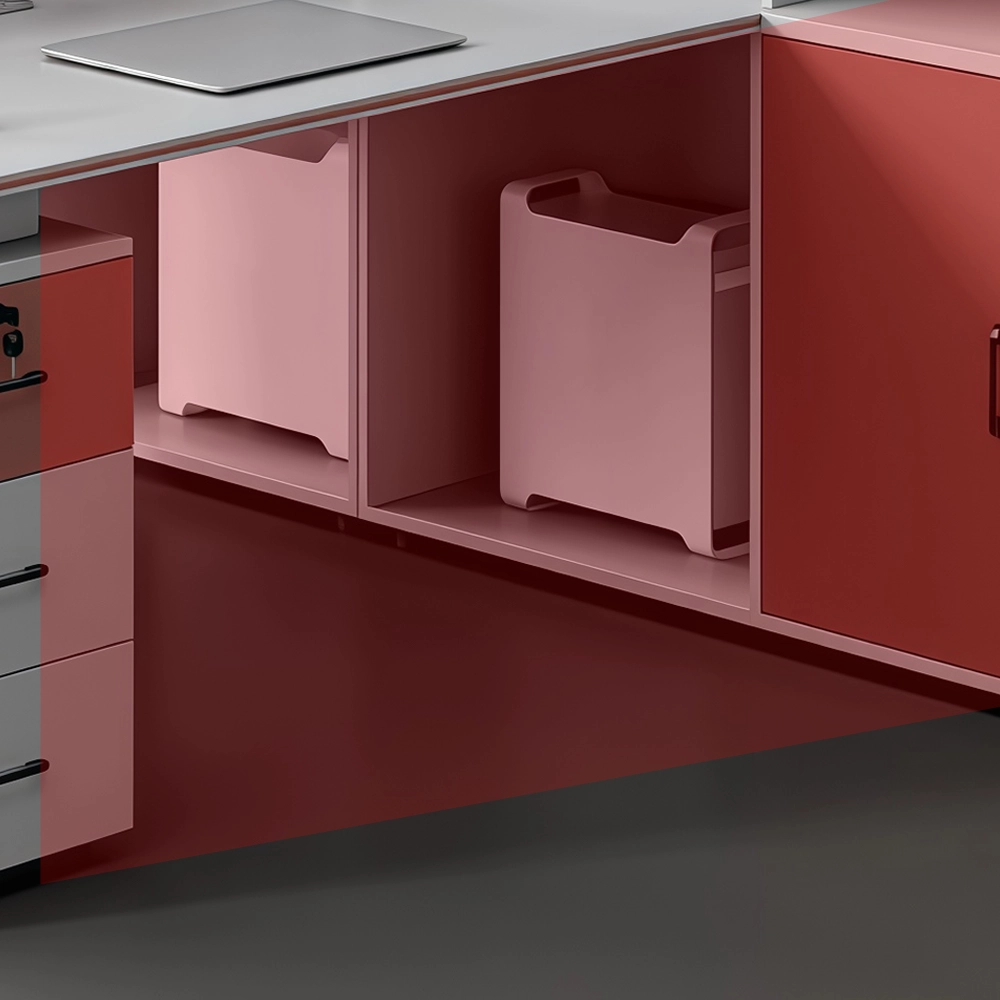 Two-Tone Office Desk with Ample Space - image 3
